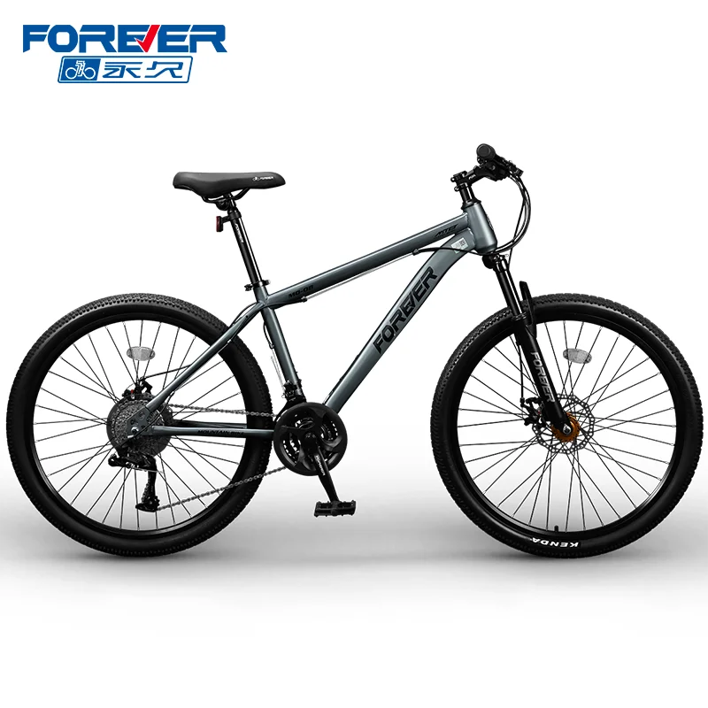 FOREVER Factory Hot Sale 24/26/27.5 Inch Bicycles  24-30 Speed High-Carbon Steel Frame  Off Road Mountain Bike