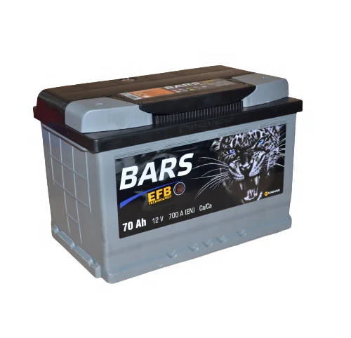 Автомобильный аккумулятор EFB 12 в 70 Ач
