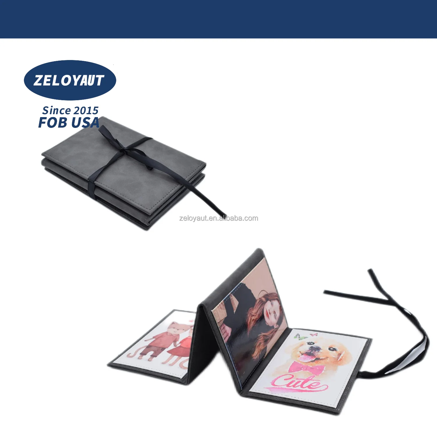 ZELOYAUT FOB USA Sublimation New Fashion Aluminium Picture Frame Blanks 2024 for Home Office Villa Apartment