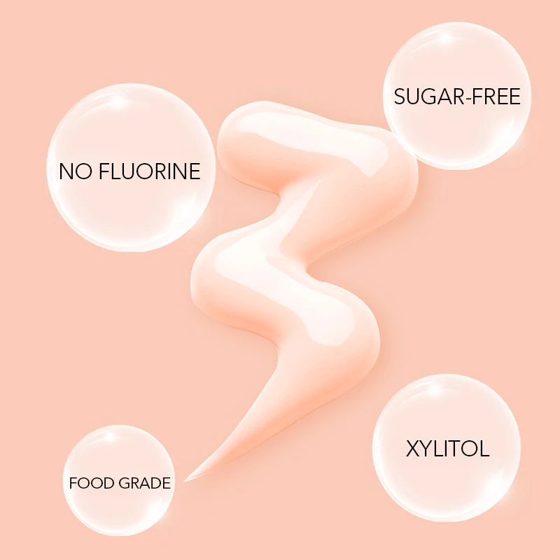  Safe And Clean For Children Orange Flavor Fluorine-Free To Swallow Xylitol Sugar-Free Formula Baby