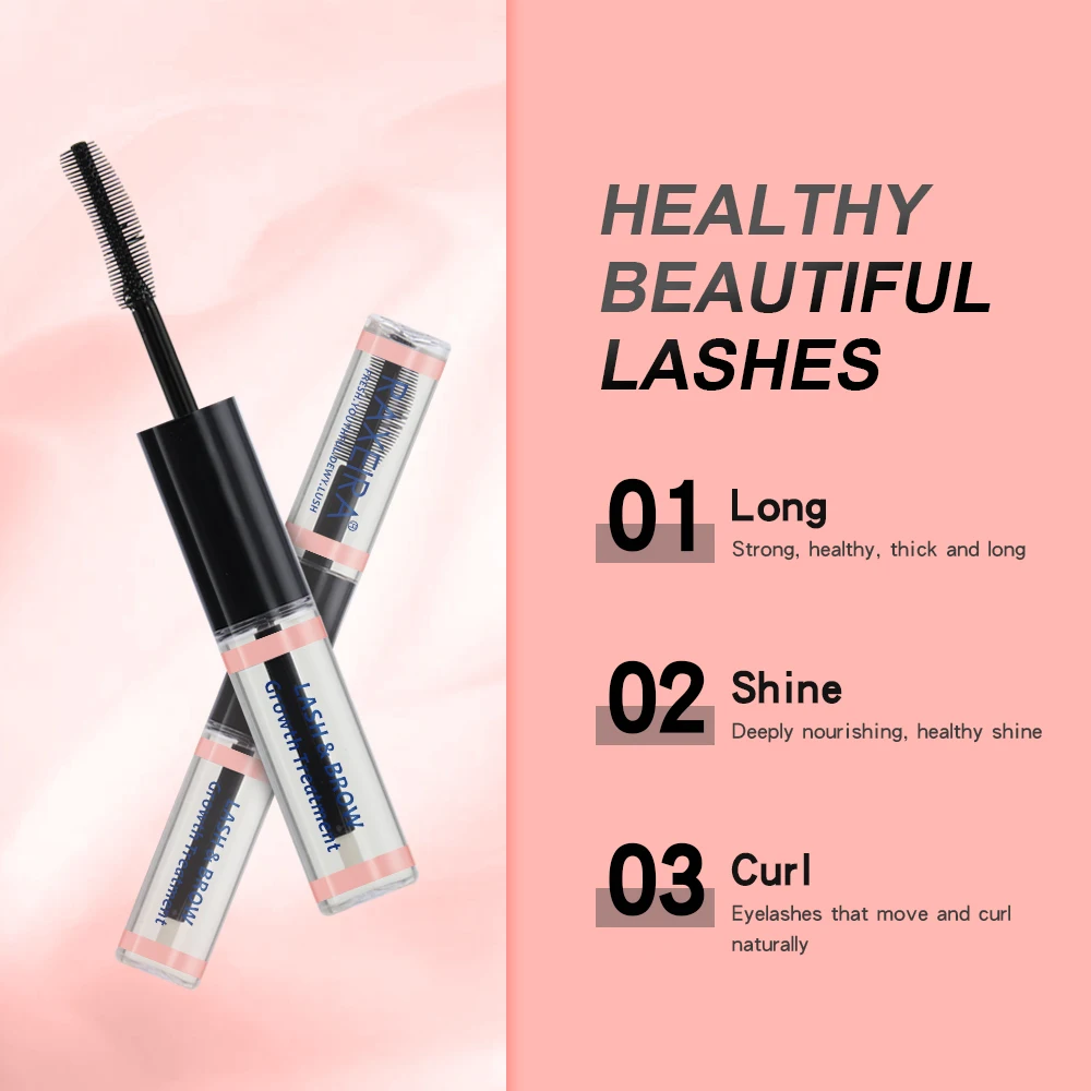 Private Label Eyelash Growth Serum Castor Oil for Eyelashes and Eyebrows