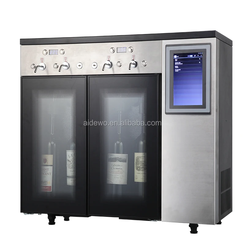 Автоматический диспенсер для вина на 4 бутылки для домашнего использования, Металлический Диспенсер для вина