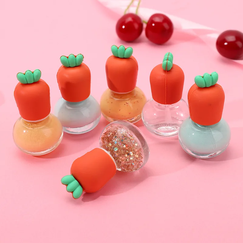 New Cute Design Mini Portable Peel-off Water Based Nail Color Polish