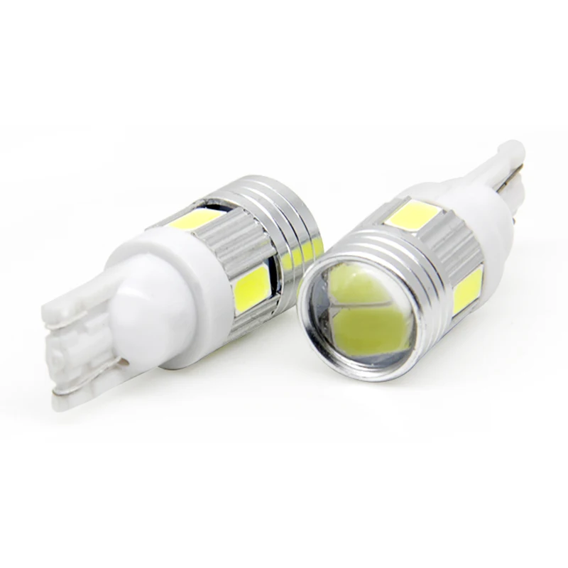 High quality car LED lamp T10 W5W 5730 06 SMD 12V Indicator light Parking light