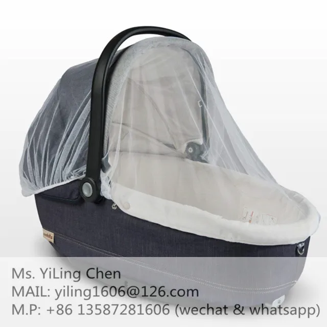  Hot sale Good Quality Easy Care Baby Stroller Mosquito Nets / round baby mosquito net cover for