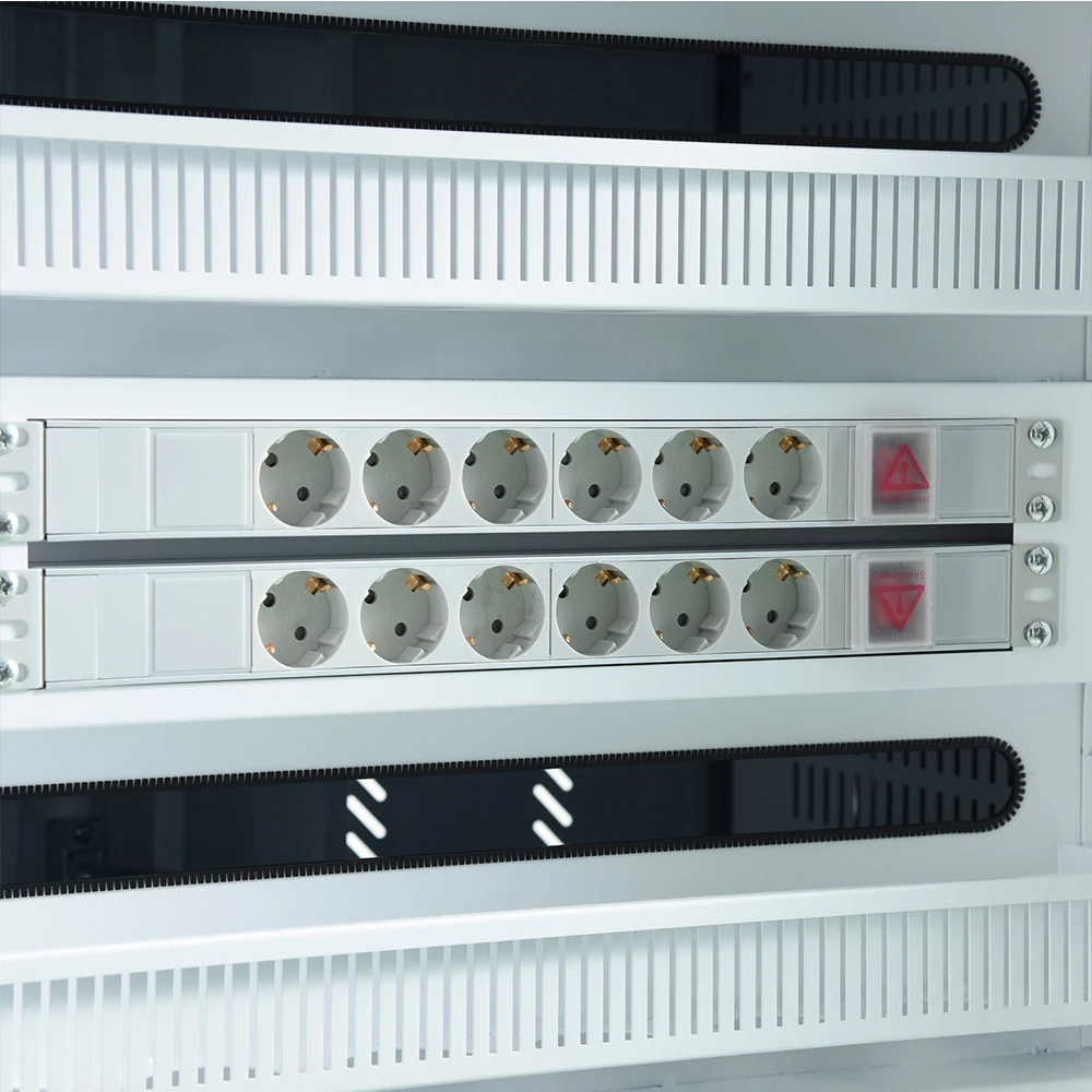 36 way European Sockets Charging Cabinet with Aluminum-alloy Frame for 15.6' Laptops