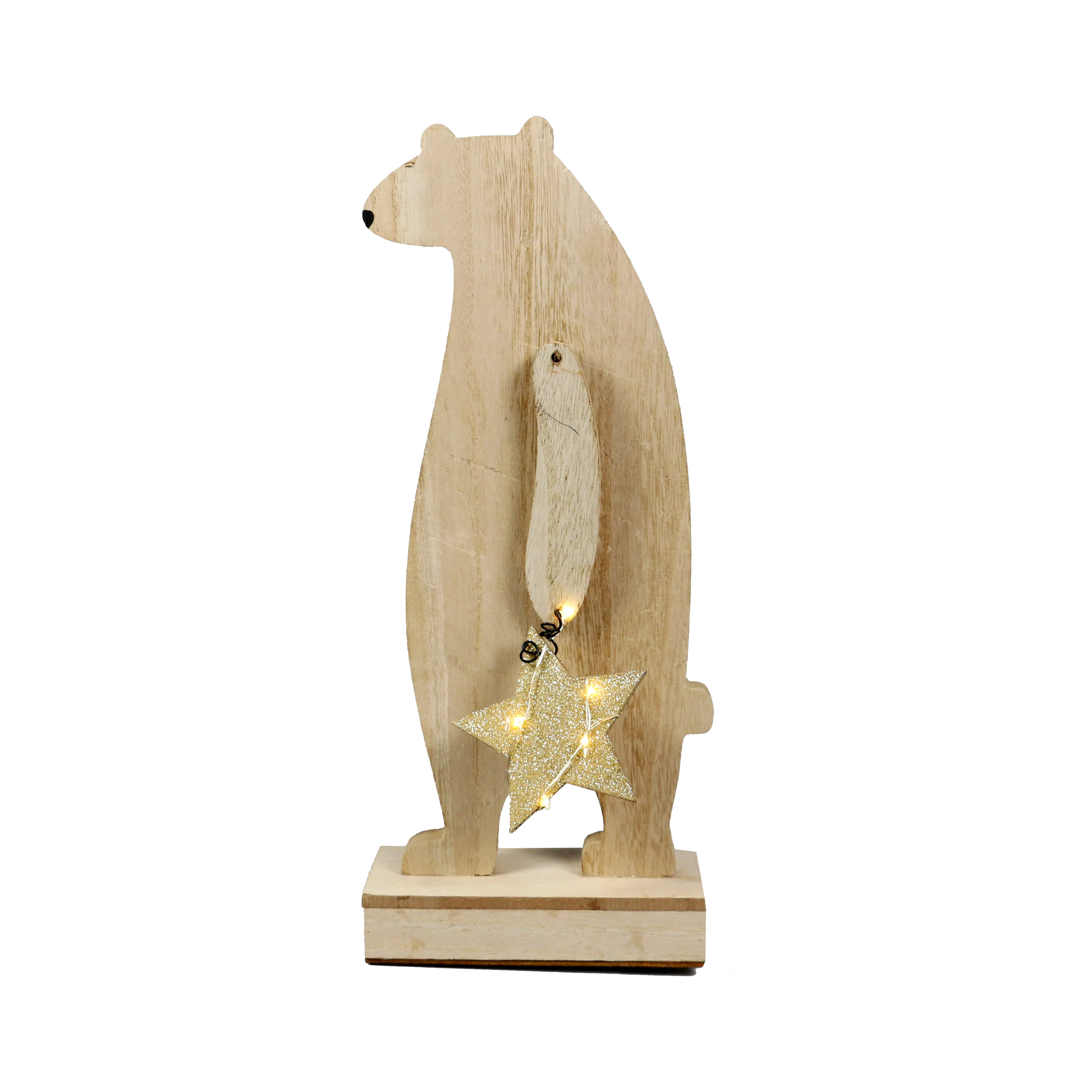 NEW STAR LIGHTING LED christmas indoor decoration wooden table light