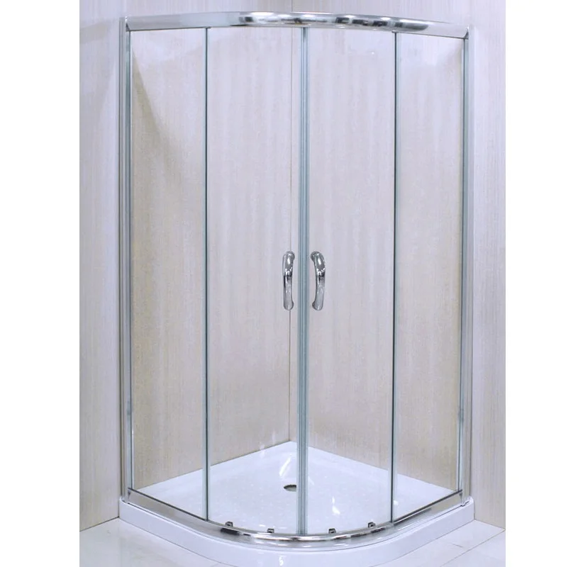 High Quality Chinese Hotel Home Bathroom Sliding Tempered Glass Shower Door With Modern Design Style