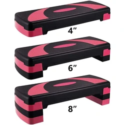 High Quality Aerobic Step Platform Adjustable Exercise Stepper Home Gym Fitness Accessory For Body Workout