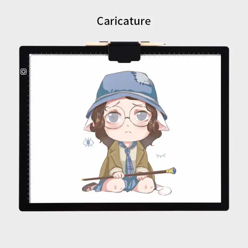 Elice Multi-colourful A3-D36  led pad light  graphics drawing board with 6 levels+ stepless dimming tracing light box