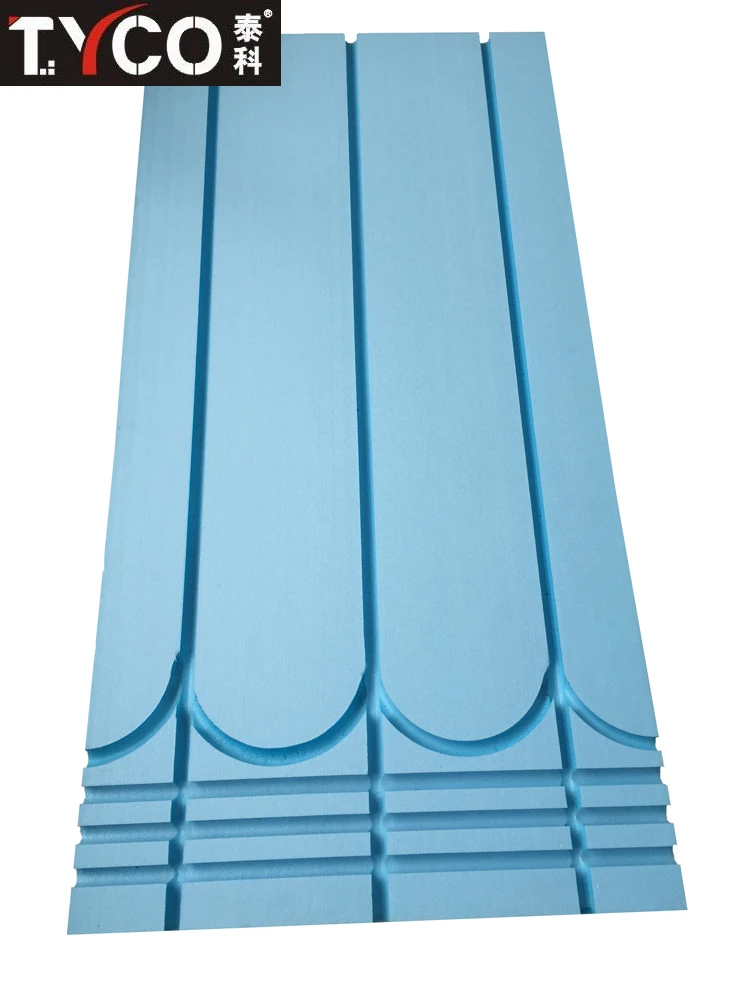 Heating system for floor by hot water