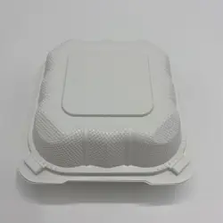 food bagasse container biodegradable hamburger bbq fast food containers box