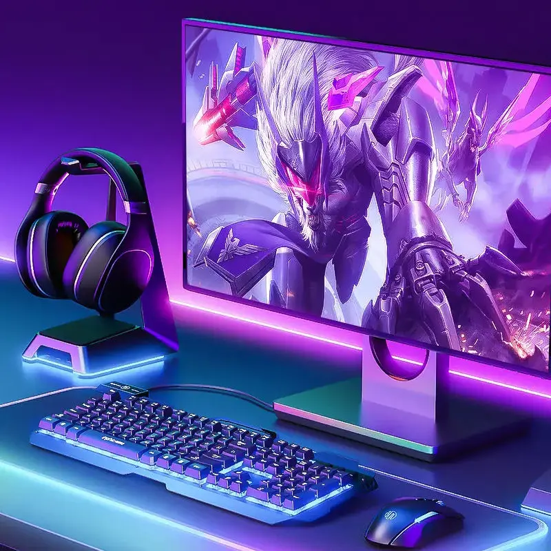 E-Sports room dimming atmosphere light strip APP remote control adjustment strip light 5V USB colorful RGBIC neon light