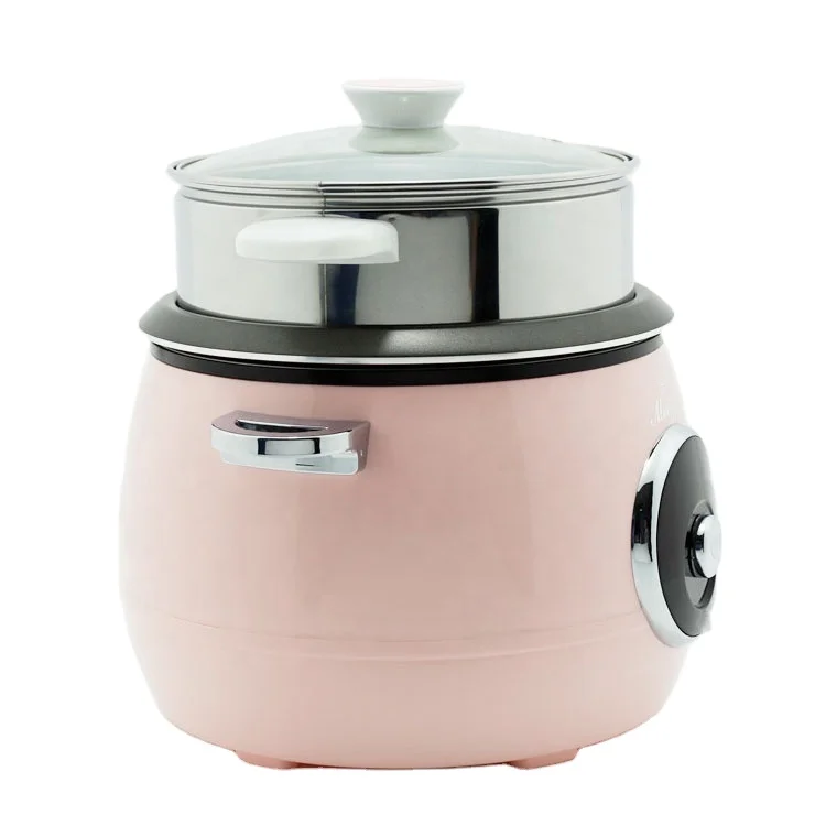 
All plastic round luxury electric cooker with steamer for kitchen 