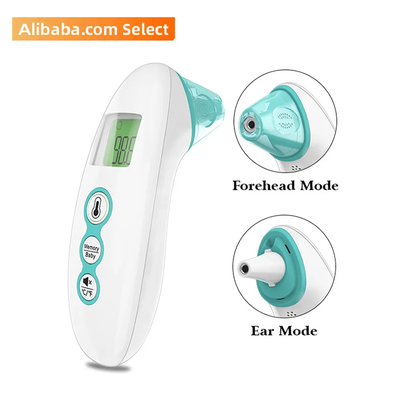 Digital thermometer gun thermometers digital non  contact forehead thermometers for  adults and kids