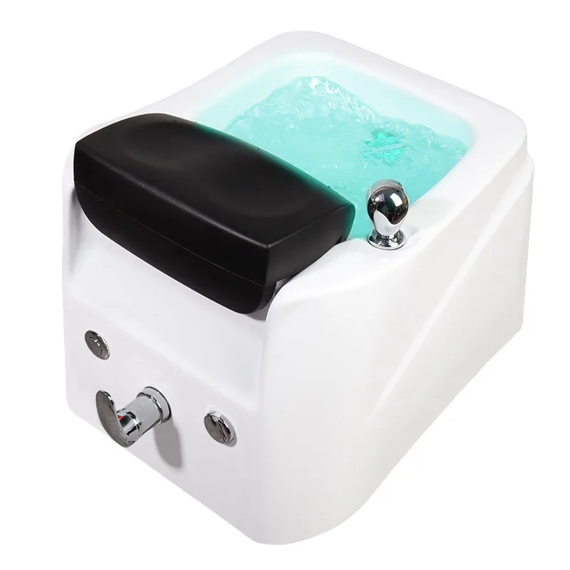 Fashion Salon Equipment Salon Massage Stations Foot Spa Tubs with Massage and Footrest