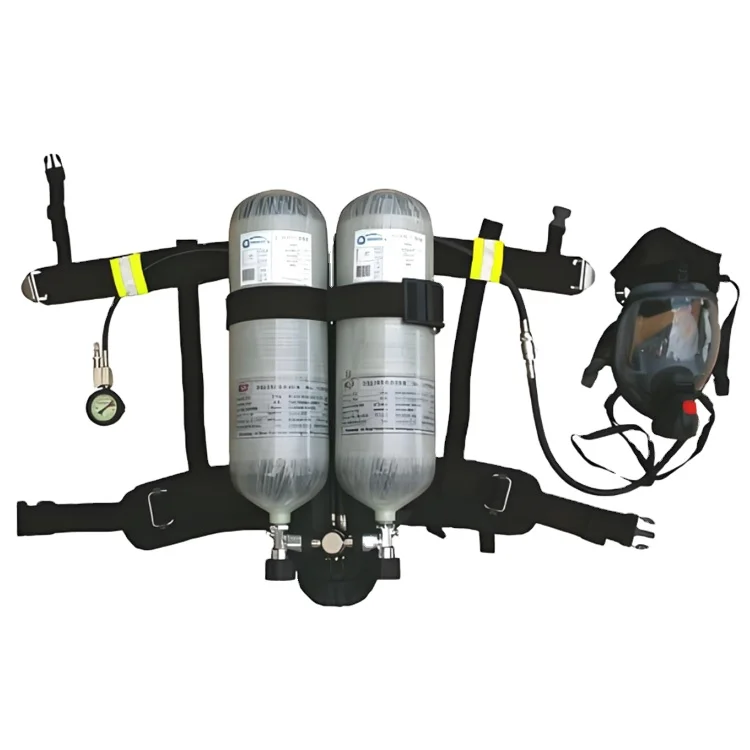 Self-contained self-rescue oxygen breathing apparatus scba tester