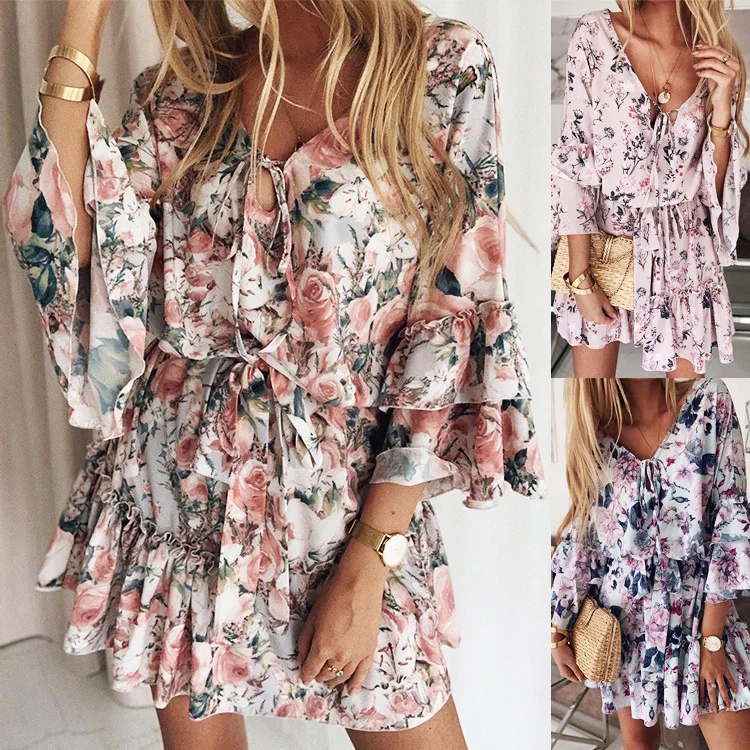  2021 New Fashion Design Cute Dress Women S-3XL for Fat Casual Summer