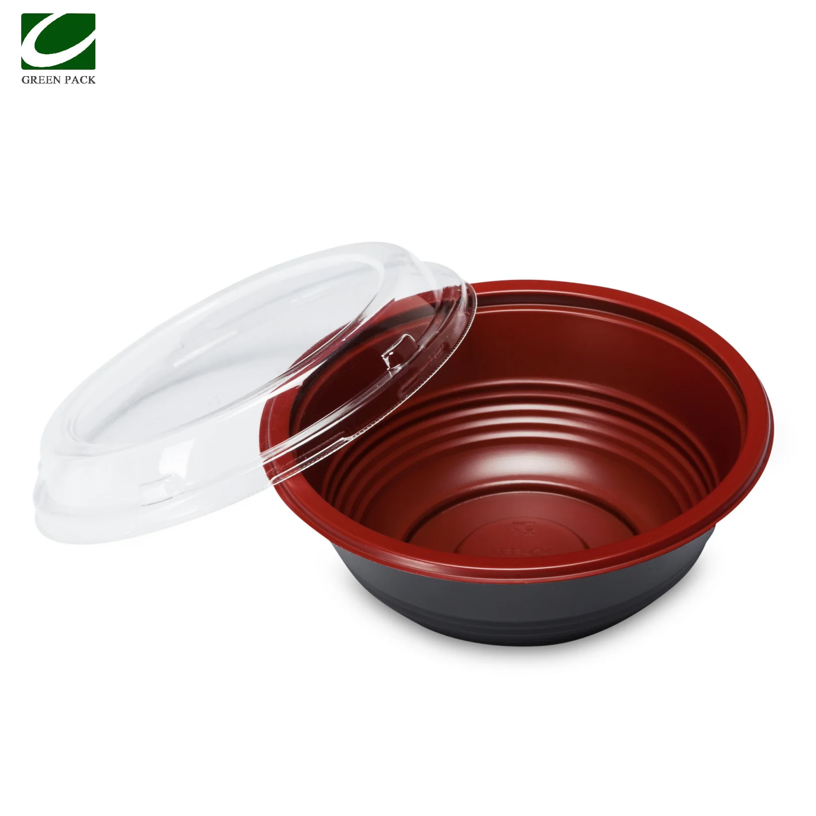 Japanese 8 inch 220/550/700/1000/1400ml Ramen Miso Soup Plastic Disposable Donburi Bowl
