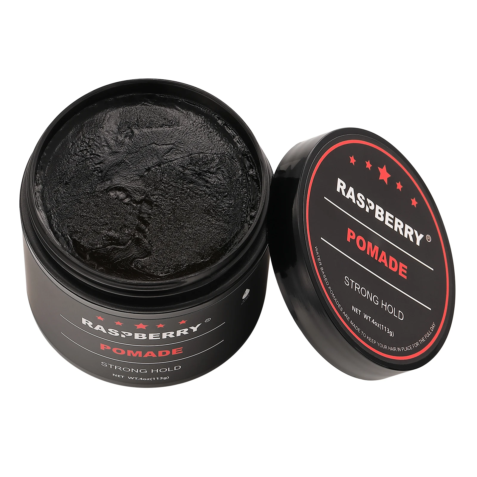 Medium Shine Water Based Wax Like Flake Free Hair Pomade for All Hairstyles