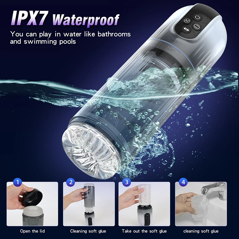 Smart Male Masturbation Sexy Adult Products Machine 7 Sucking Rotating Masturbation Sex Toys for Men
