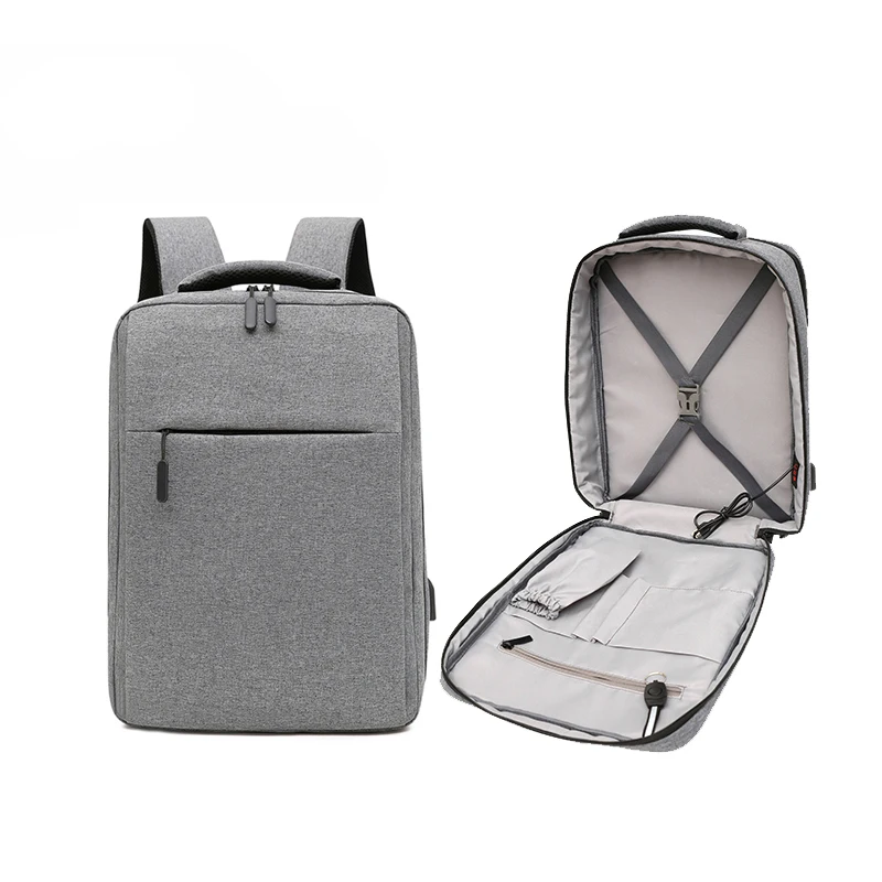 Wholesale Brand Fashion Laptop Retail Fashion Modern USB Laptop Backpack USB Charging Backpack
