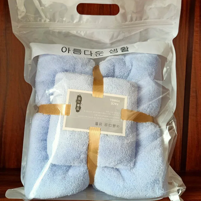 wholesale microfiber  green blanket  coral fleece  large fabric bathroom bath towel set custom logo  travel thick 2 pcs gift