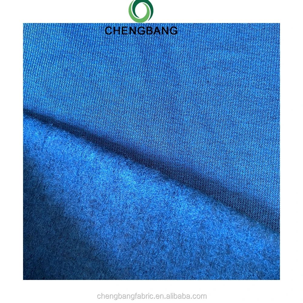 Chengbang fabric factory wholesale organic bamboo velour fabric knit fabric bamboo cotton fleece