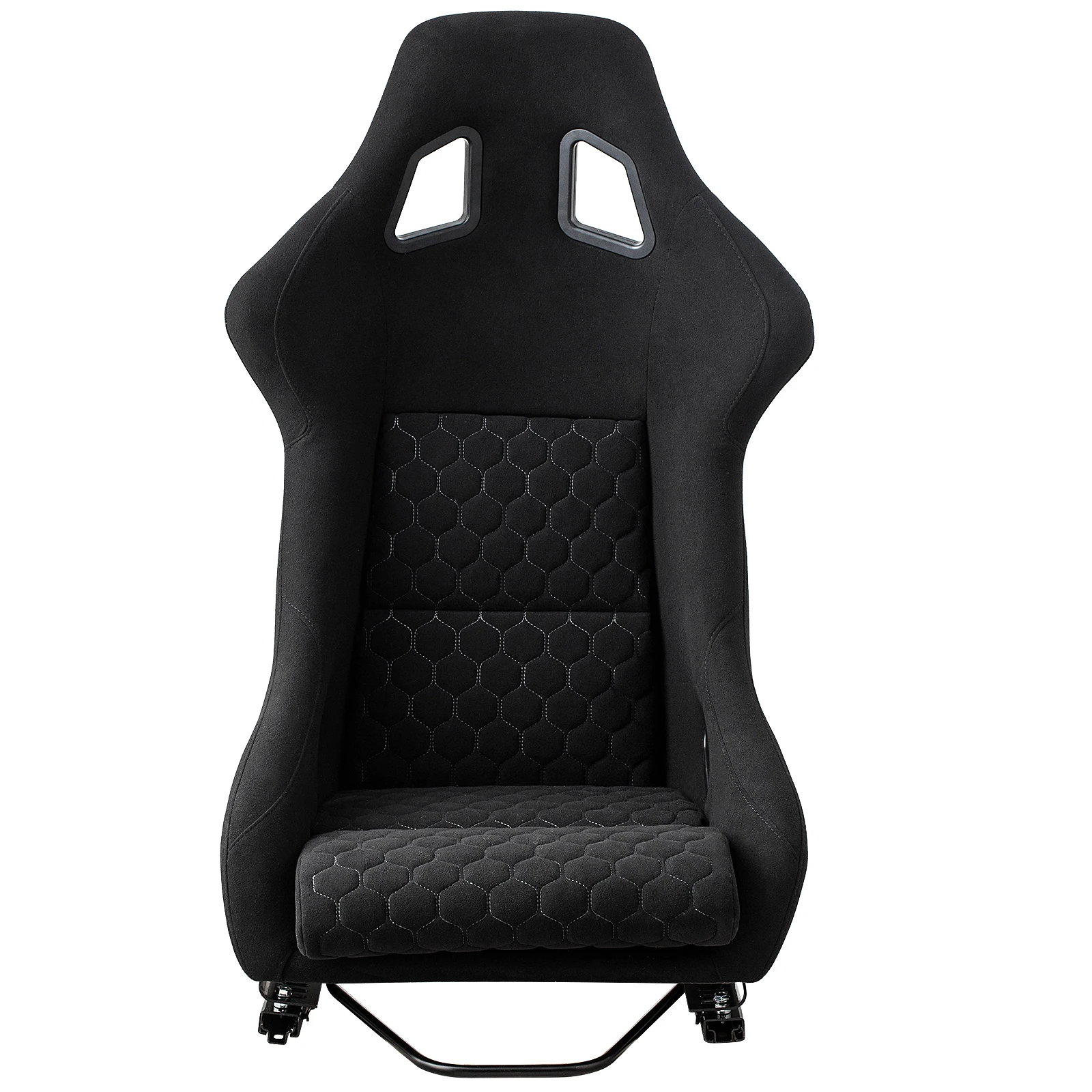 JIABEIR 1097 Sim Racing Colorful gradient Style Fiberglass  Black Fabric Bucket Sport Seats Racing Seat Universal Racing Seats