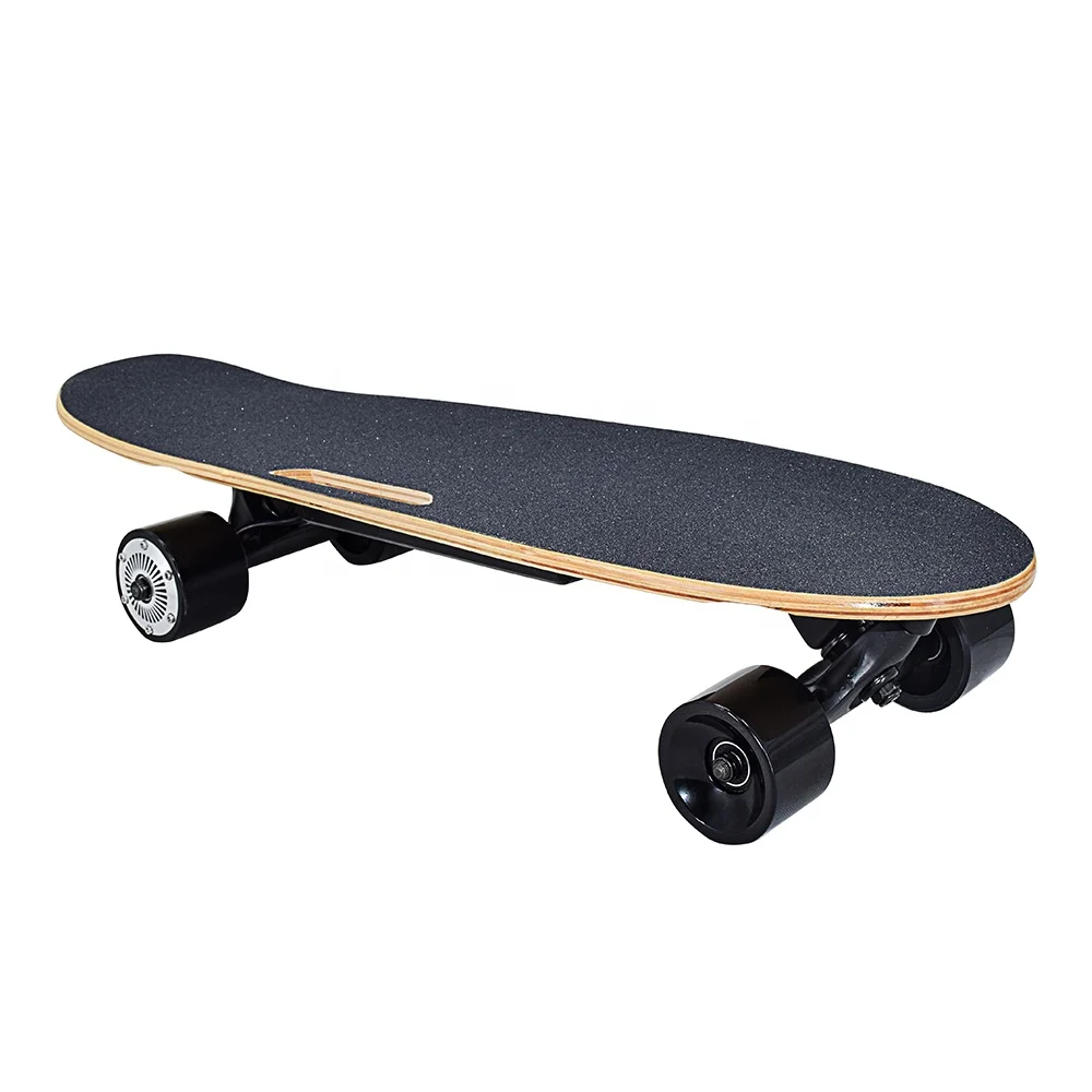 Wholesale price 2000mAh wheel hardness small fish plate boosted electric skate board remote control evolve Electric skateboard