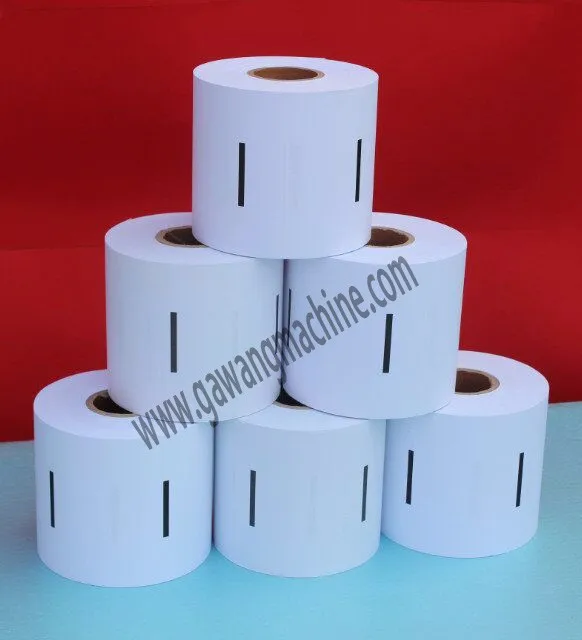 Maoyuan Exquisite structure manufacturing Fully Automatic Bank ATM Thermal Paper Roll Cutting Machine