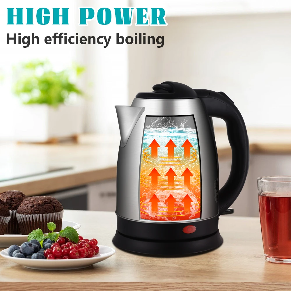 WINNING STAR ST-6009 1.8L 1500W High Quality Wholesale Small Hotel HomeStainless Steel Water Electric Kettle