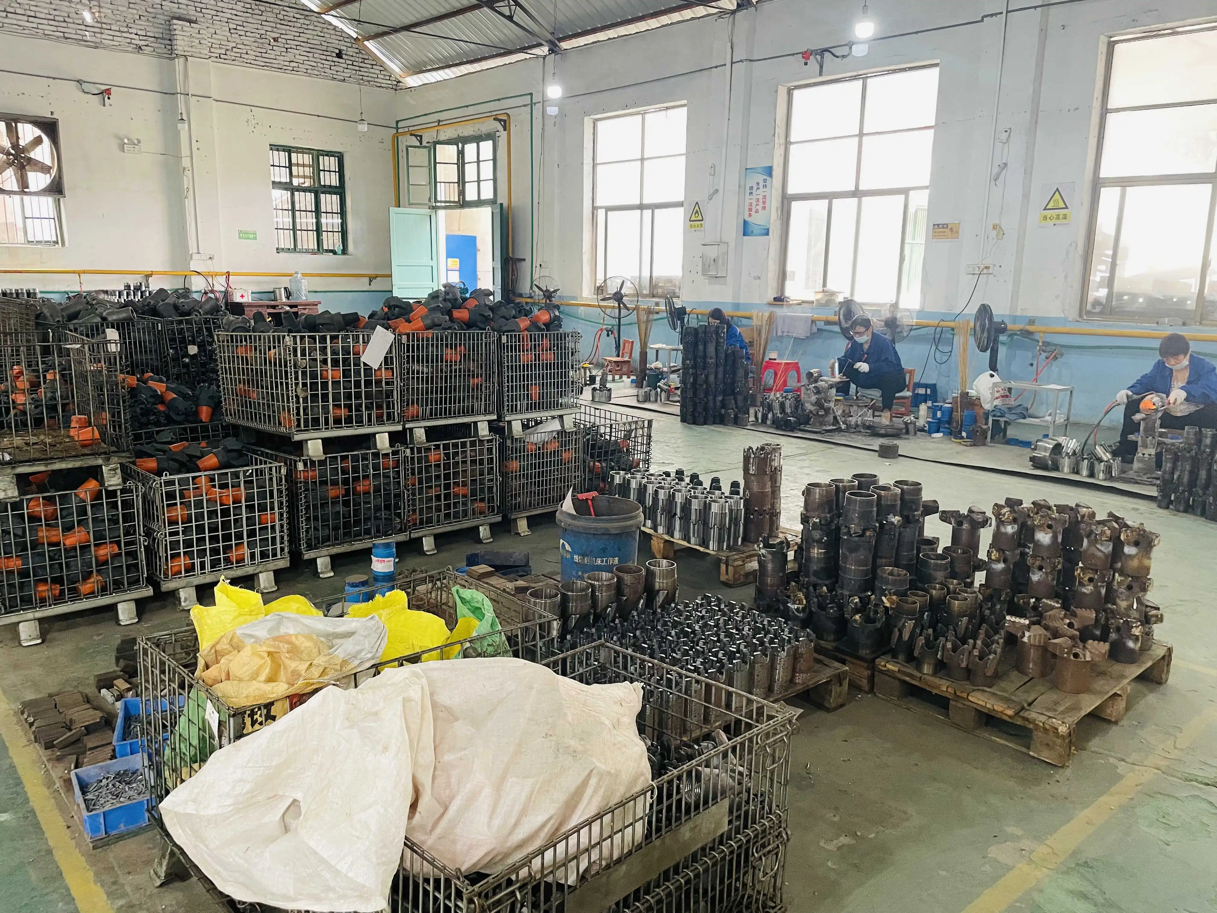 200# Six-Wing Reinforced Concave Coreless Drill Bit for Geothermic hole