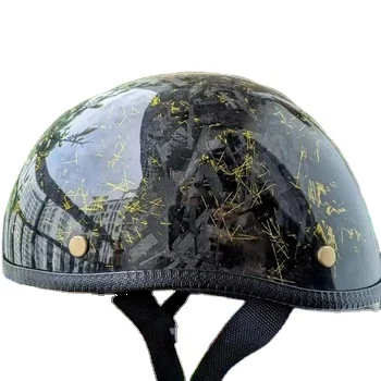 High quality factory direct helmet motorcycle carbon fiber forged grain and 3k textured carbon fiber helmet