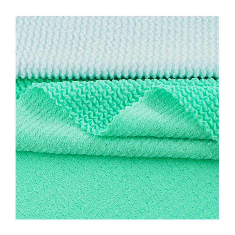 Customized Polyester 92% Elastane 8% Seersucker Crinkle Knit Bra Swimwear Fabrics Swimsuit Fabric For Swim Bikini And Dress