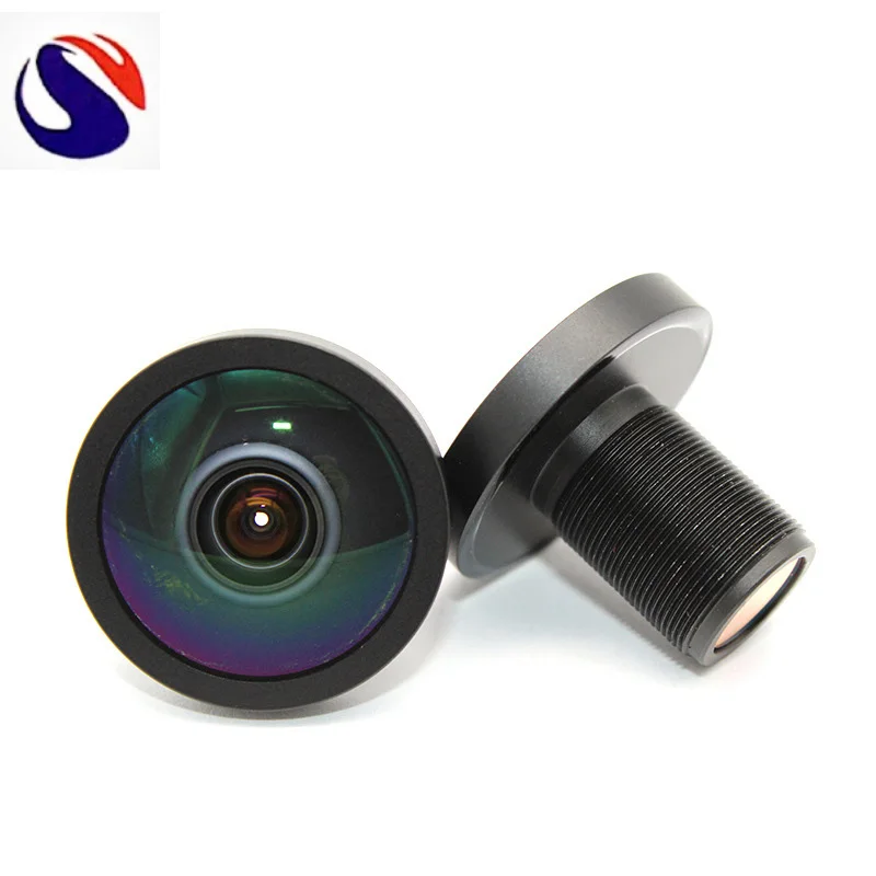 1/4 inch 1/3 inch cctv camera lens 5MP EFL 2.2mm M12 lens fov 190 degree fisheye lens for  camera 650nm 850nm 940nm IR VS3308