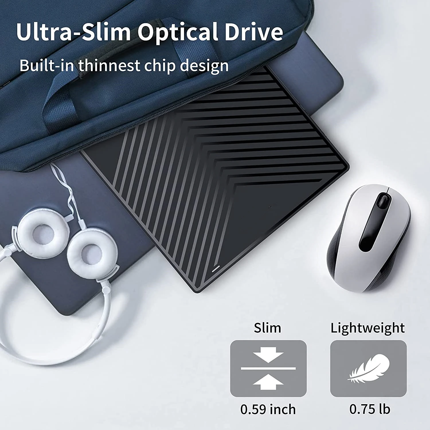 new 7 in 1 External DVD Player Plug and play dvd burner with HUB cd Drives for Latest Notebooks,Optical Drive