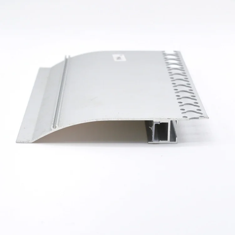 2m LED Drywall Decorative Aluminum Profile Reflector-Wing Length for Plasterboard & Plaster Wall Lamp Holders & Bases