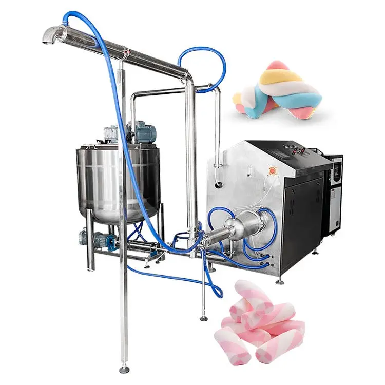 OCEAN Sour Cream Whipping Machine Chiffon Cake Batter Aeration Machine Automatic Marshmallow Aerated Inflator