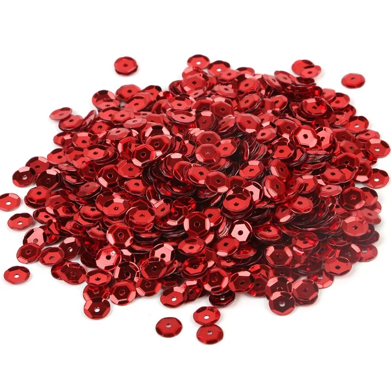 Loose sequins Bulk Sequins Paillette Round Shape flat Sequins for Sewing Garment Clothing Crafts Jewelry Bags Clothes