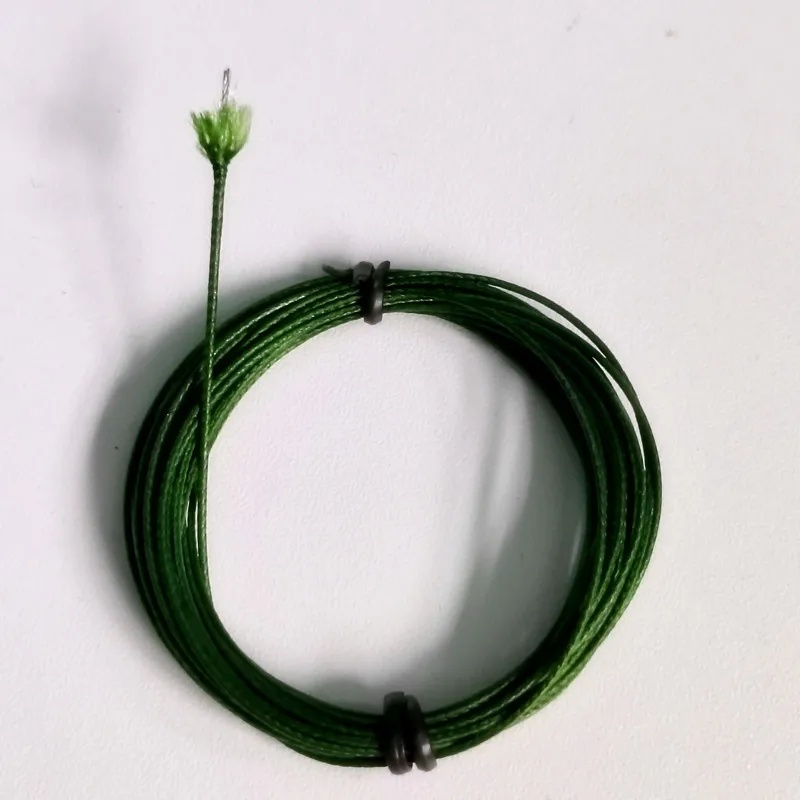 Stainless Steel Wire Core PE Assist Hook Fishing Line Jig Fishhook Lure Braid Line Fishing Accessories Saltwater  squid Line