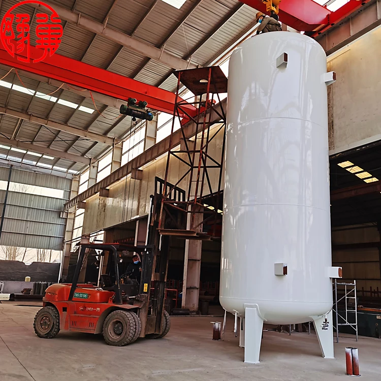 Резервуар для хранения азота 100 м3 Co2 криогенный резервуар жидкого газа 15