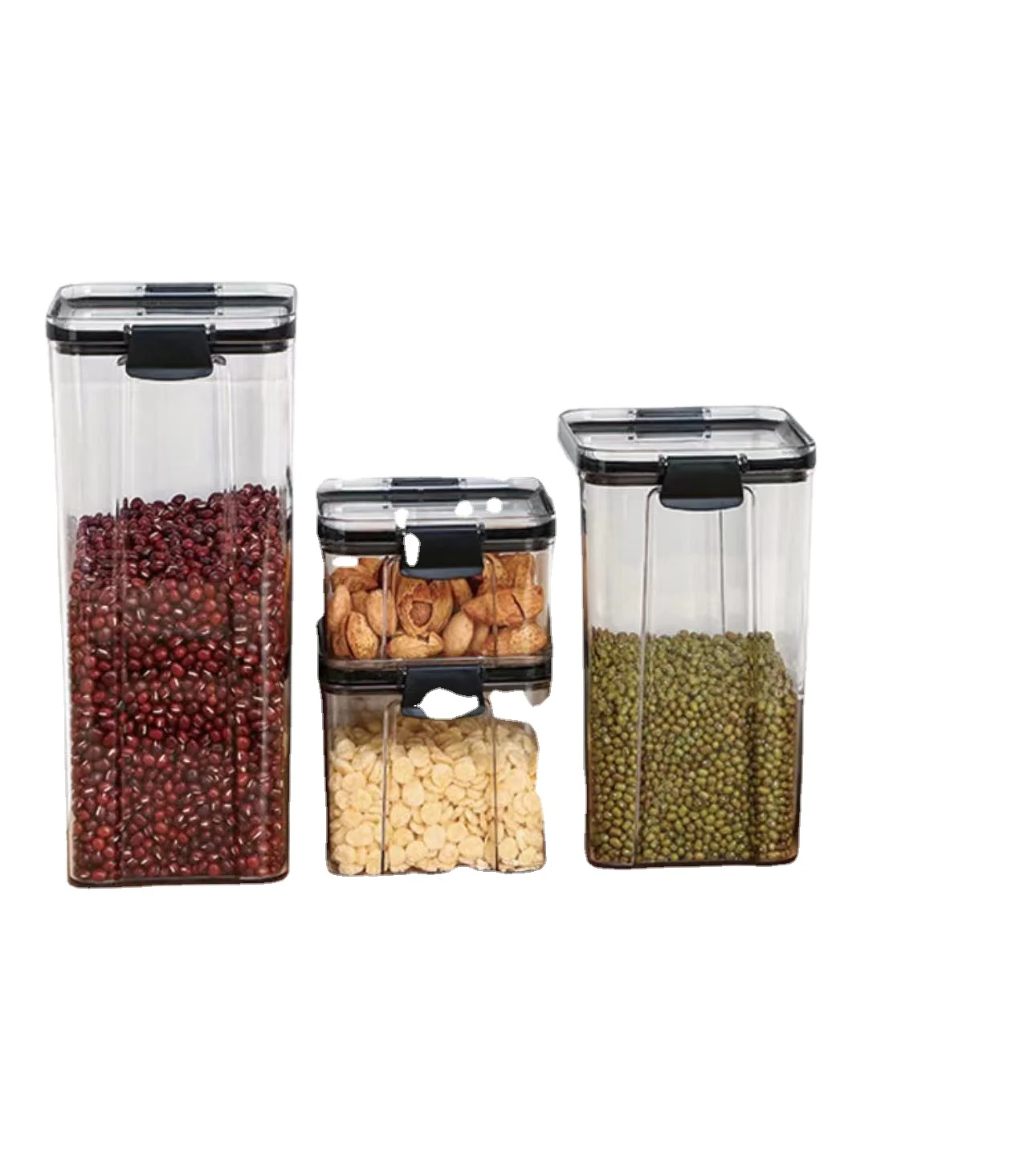 Китайская фабрика герметичная пластиковая коробка для хранения пищевых продуктов кухонный холодильник закусок пластиковый ящик