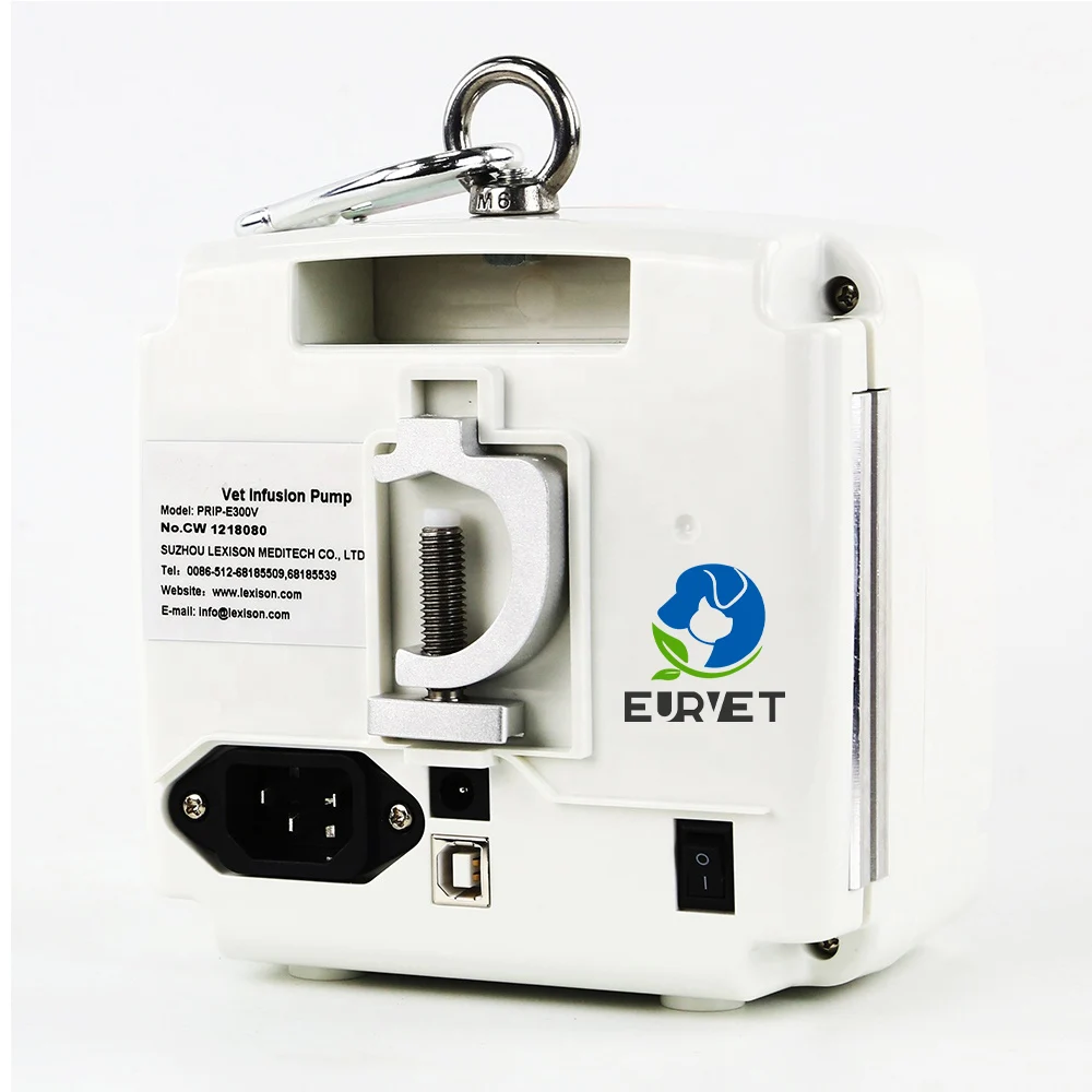 EUR PET Best Selling Medical Syringe Pump Electronic Syringe Pump For Clinic With Ce Certification Rechargeable Syringe Pump