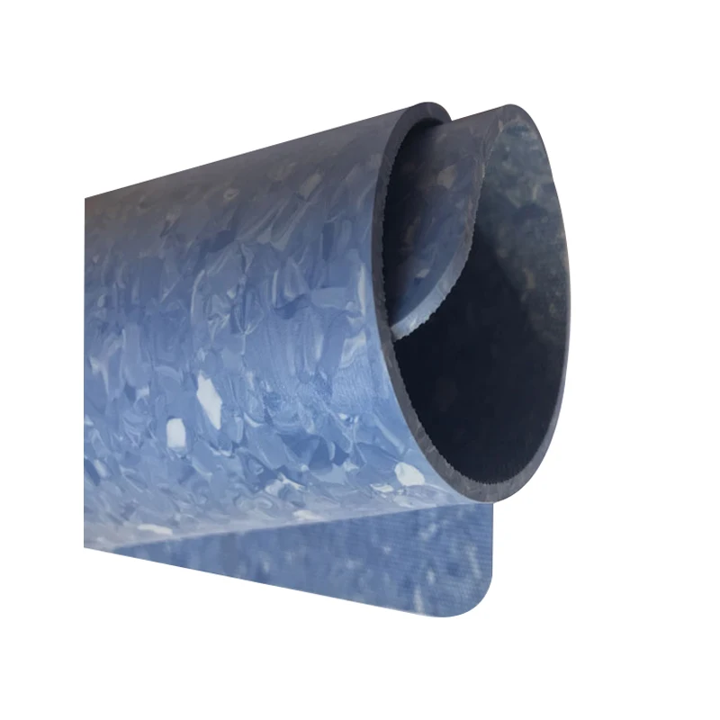 New style flame-retardant wear-resistant homogeneous vinyl flooring rolls workshop floor