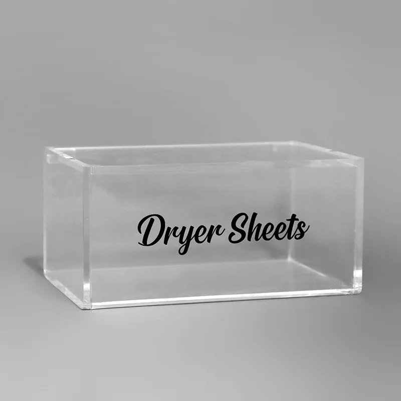 custom transparent plexiglass acrylic flip lid storage jewelry display gift box
