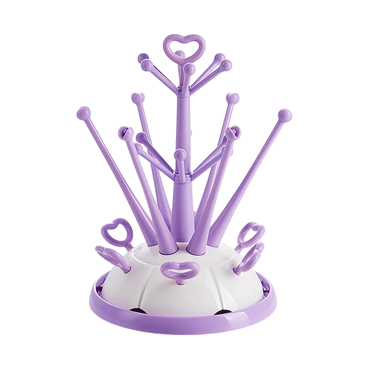 Termichy Easy Cleaning Baby Pacifier Bottle Dryer Holder Large Capacity Detachable Drain Water Baby Bottle Drying Rack