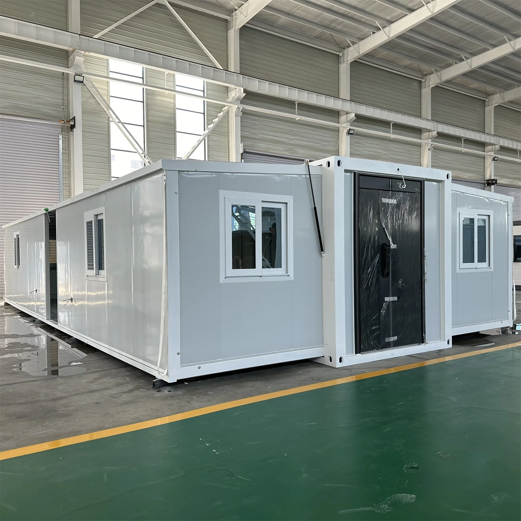 Портативный сборный крошечный дом 13x20 футов мобильный расширяемый пластиковый для гостиничной будки офисного сторожевого дома магазина виллы