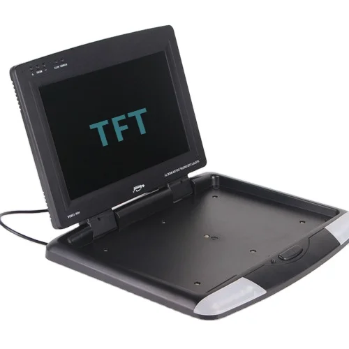 13 inch 1024x600 flip down tv motorized roof monitor for car support 1080P video TFT LCD Flip down monitor