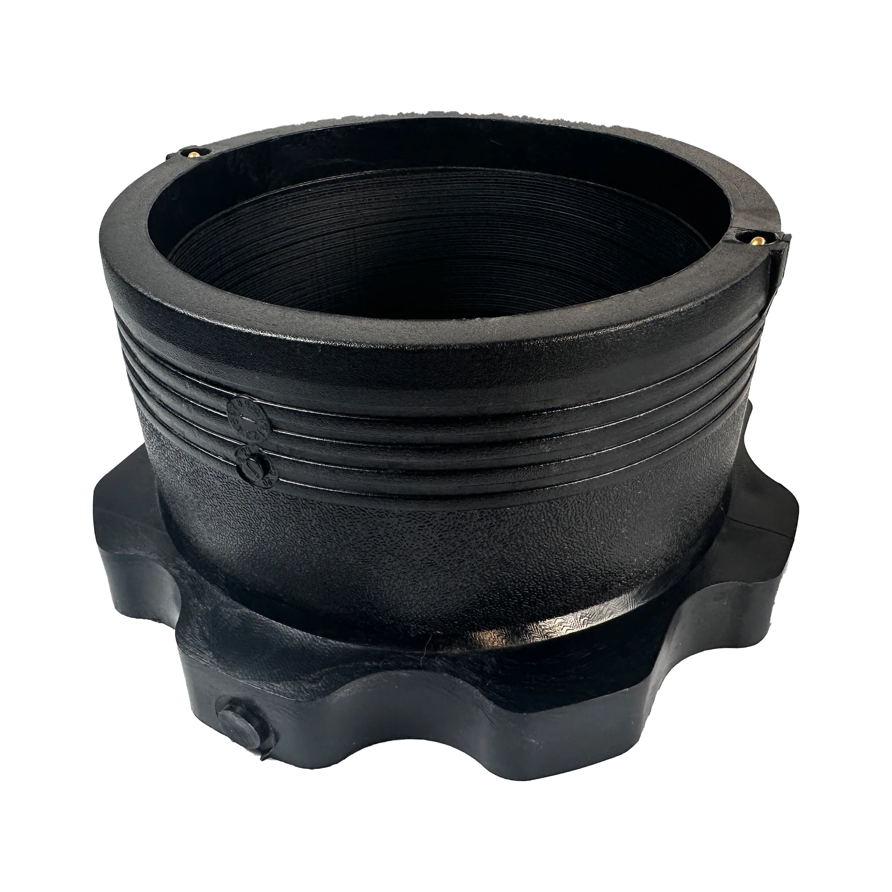 Professional Manufacture Of Hdpe Pipe Fitting Electrofusion Stub Flange Adaptor Flange For Cold Water Pipe
